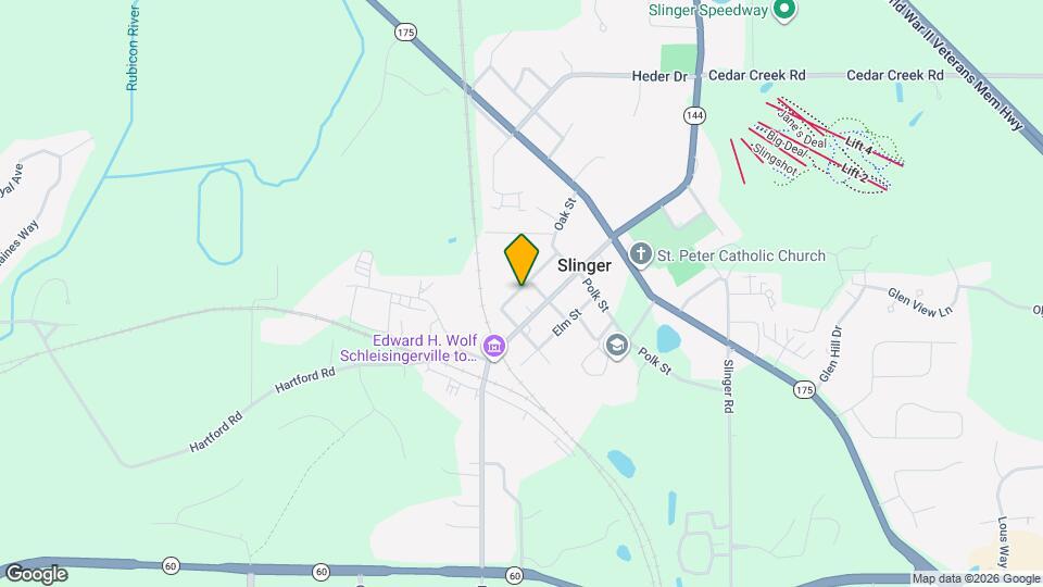 308 Oak St Map and Location Details