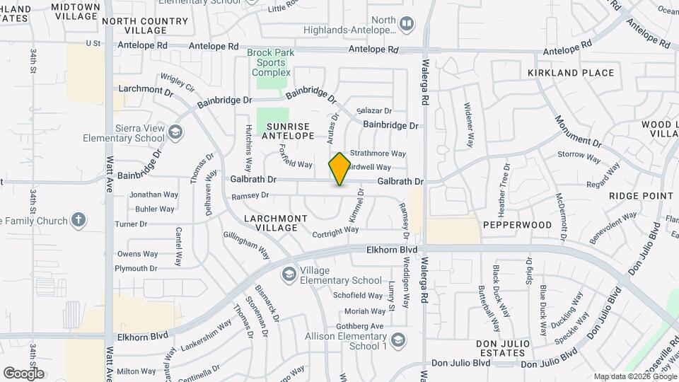 4113 Ramsey Dr Map and Location Details