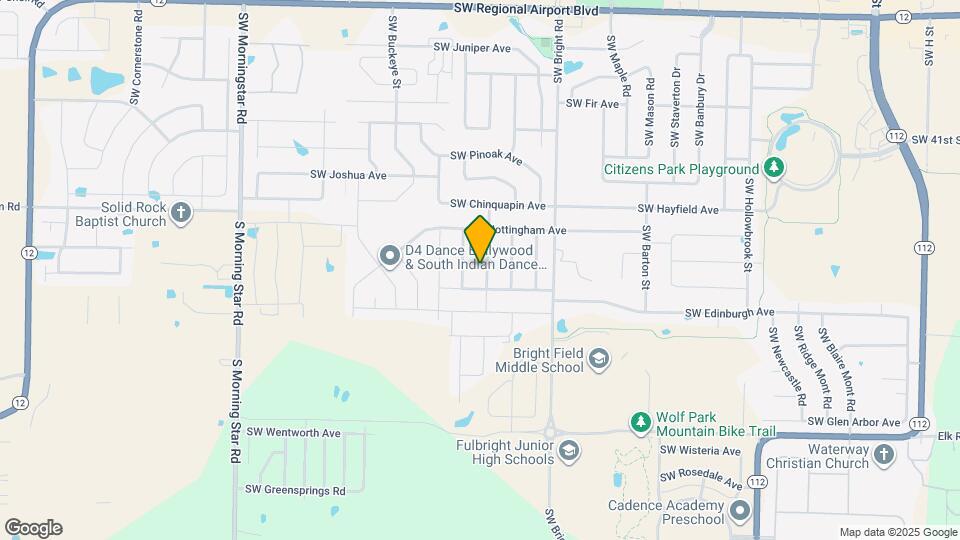 4604 SW Swinton Dr Map and Location Details