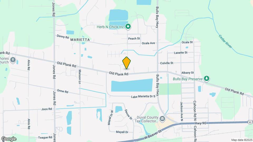 8603 Old Plank Rd Map and Location Details