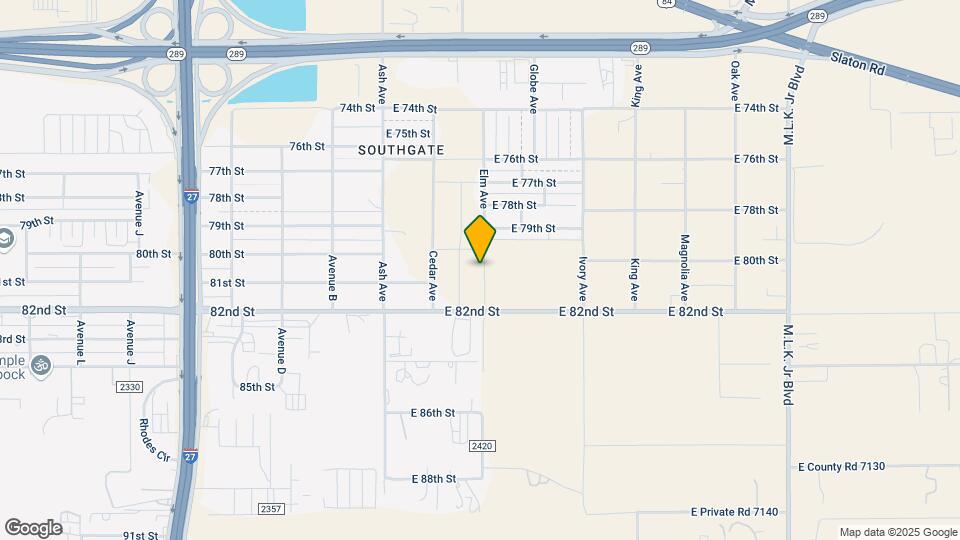 8012 Elm Ave Map and Location Details
