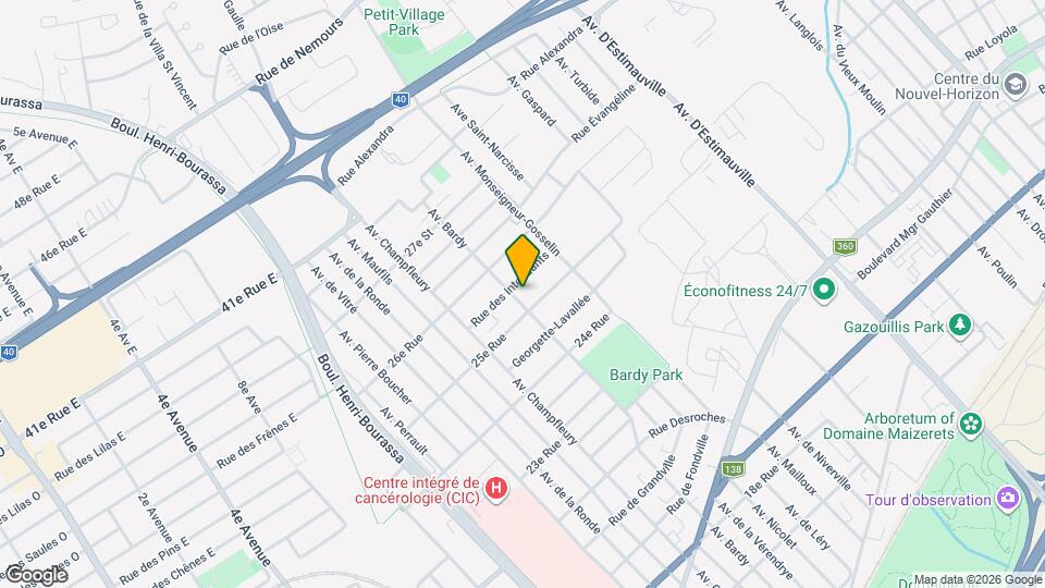 2530 Bardy Av Map and Location Details