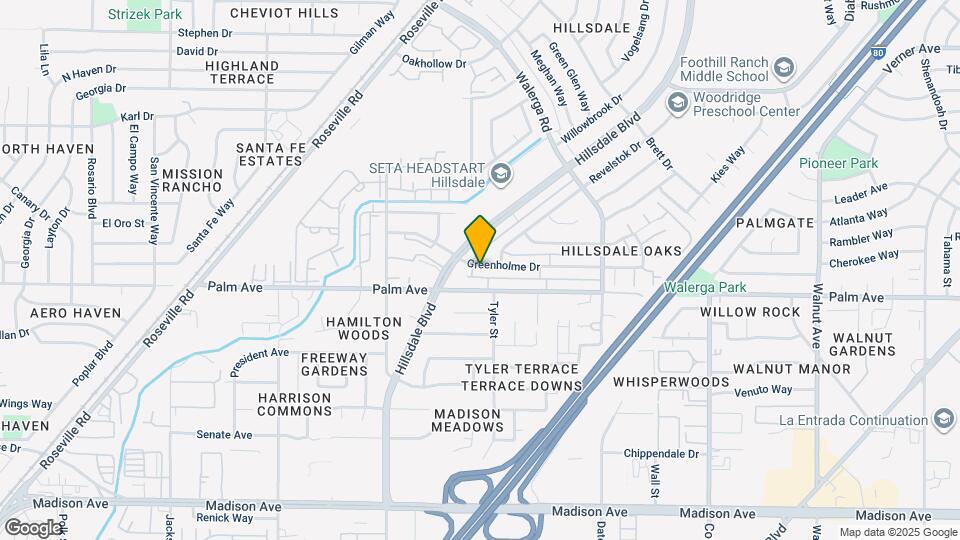 4428 Greenholme Dr Map and Location Details