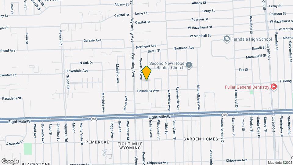 21059 Glen Lodge Rd Map and Location Details