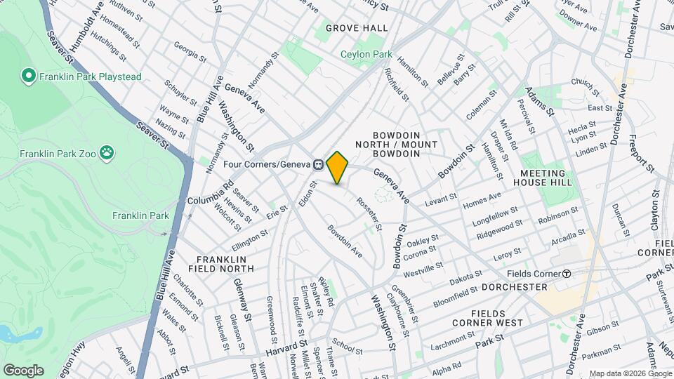 39 Rosseter St, Unit 1 Map and Location Details