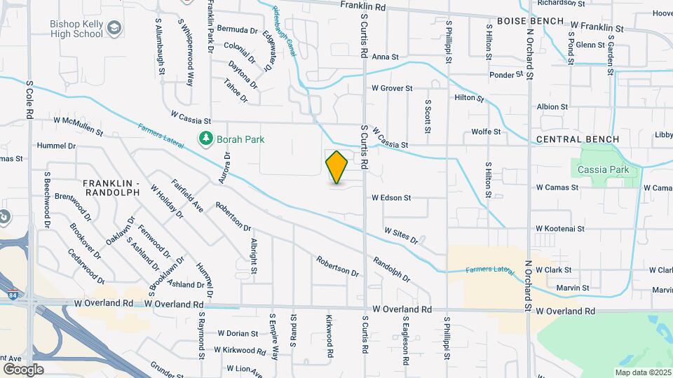 5942 W Camas Ln Map and Location Details