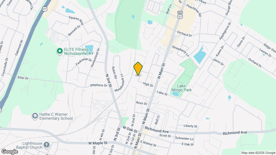 705 N 2nd St Map and Location Details