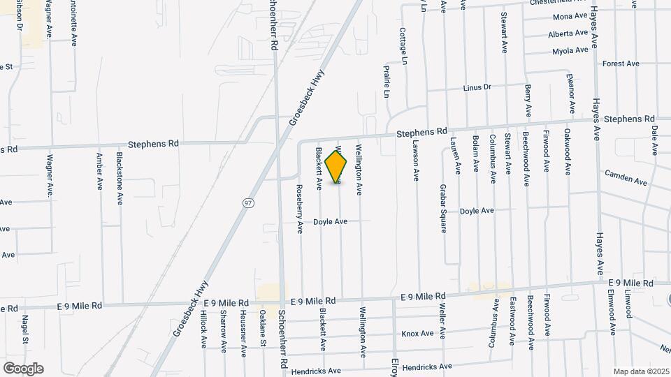 23637 Willard Ave Map and Location Details