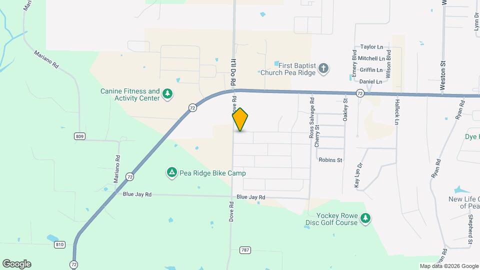 1909 Farmer St Map and Location Details