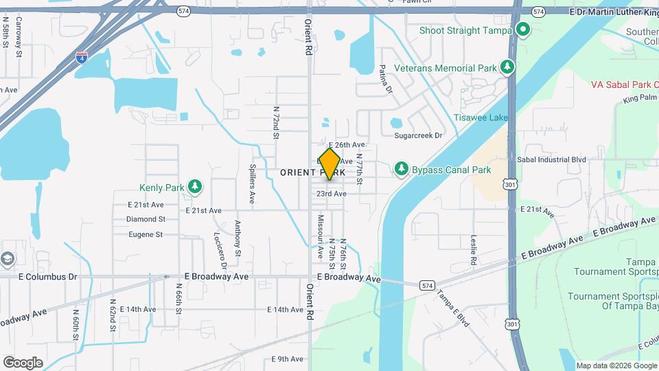 3105 N 75th St Map and Location Details