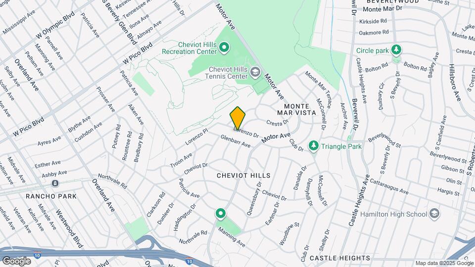 10350 Lorenzo Dr Mapa y Detalles de la Ubicación