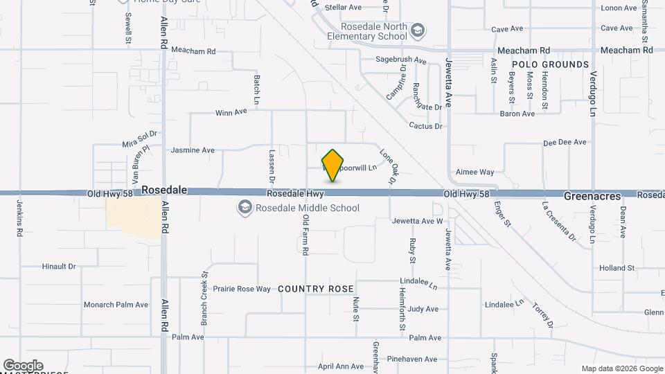 11940 Rosedale Hwy Map and Location Details