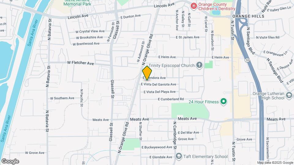 545 E Vista Del Gaviota Ave Map and Location Details