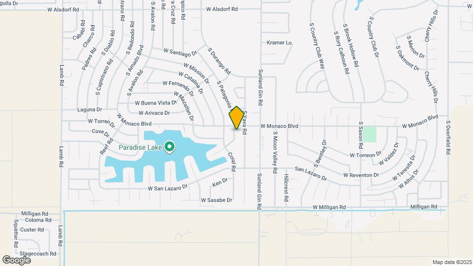 15491 S Patagonia Rd Map and Location Details