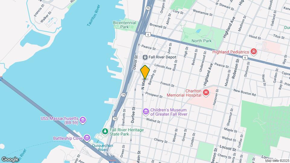 695 N Main St Map and Location Details