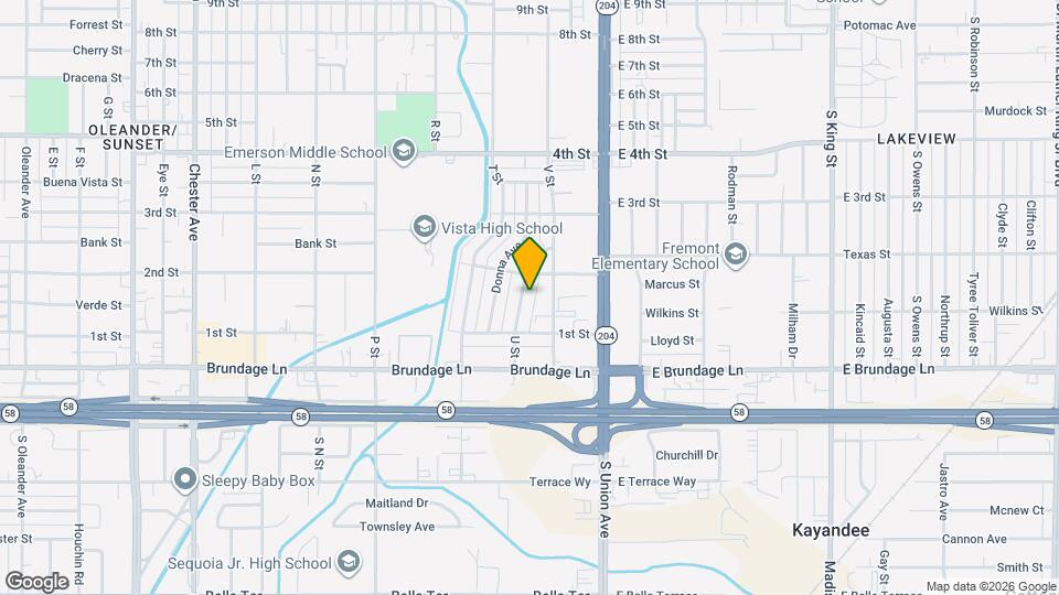 128 U St Map and Location Details