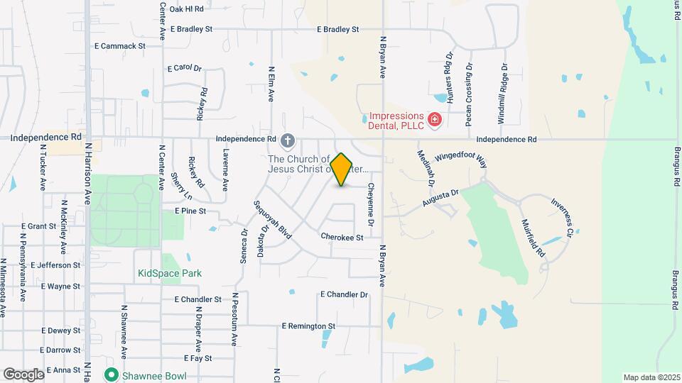 25 Arapaho Dr Map and Location Details
