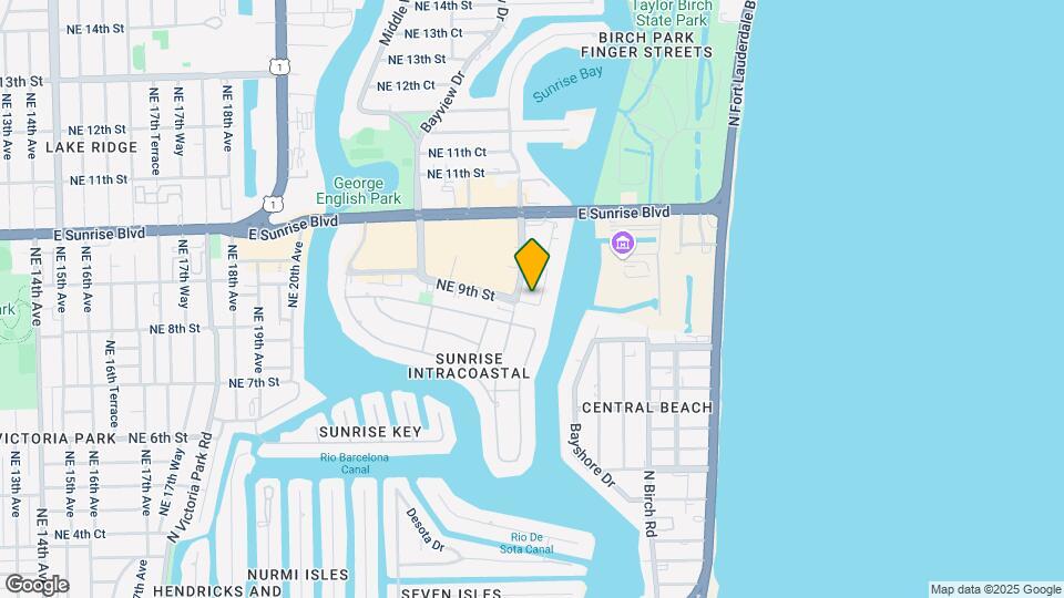 901 Intracoastal Dr Map and Location Details