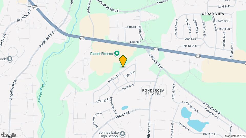 19718 99th St Ct E Mapa y Detalles de la Ubicación