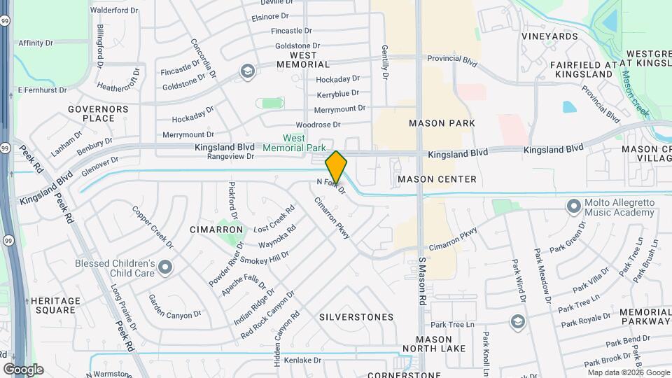 22135 N Fork Dr Map and Location Details