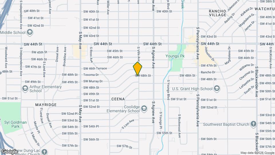 2500 SW 48th St Map and Location Details