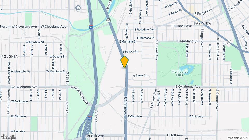 2987 S Chase Ave Map and Location Details