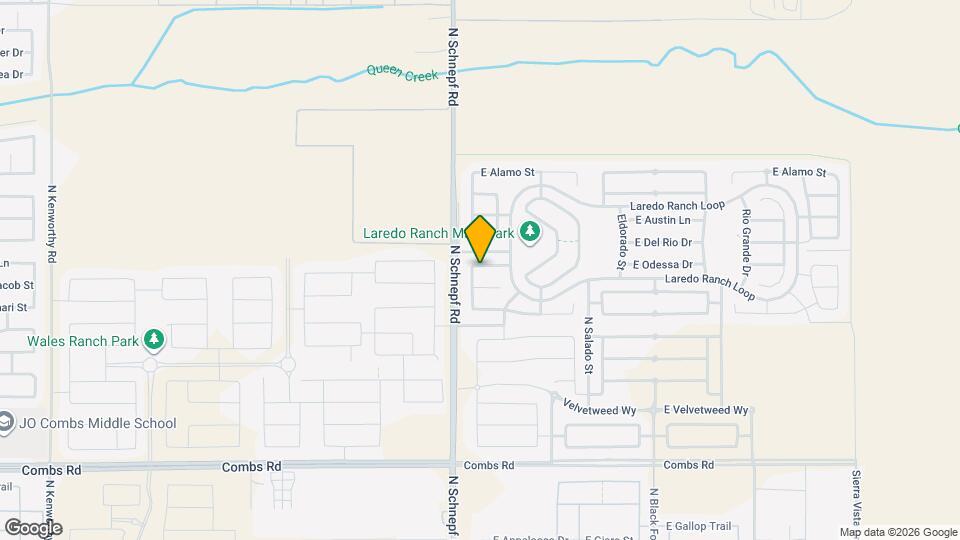 3557 E Odessa Dr Map and Location Details