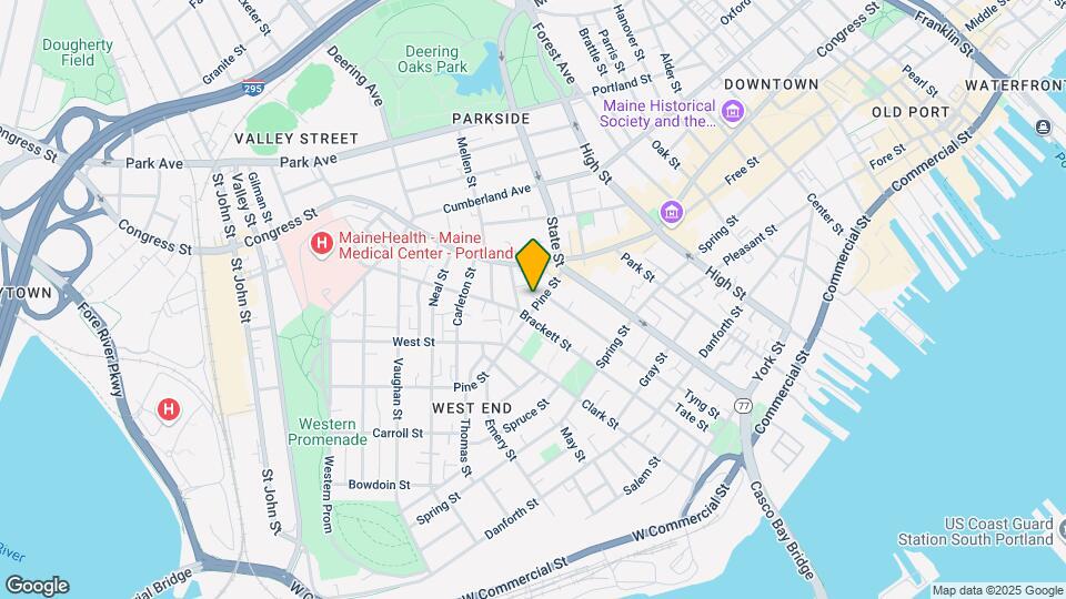 27 Pine St Mapa y Detalles de la Ubicación