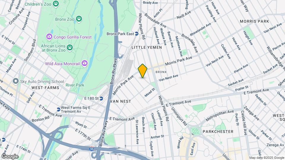 1731 Unionport Rd Map and Location Details