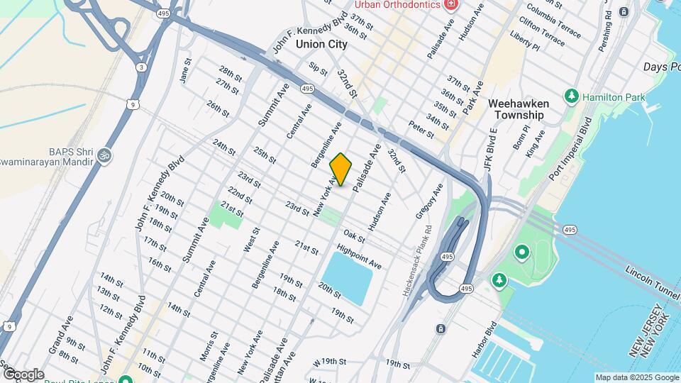 314 25th St Mapa y Detalles de la Ubicación
