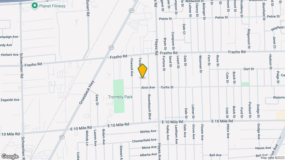 25620 Tecla Ave Map and Location Details