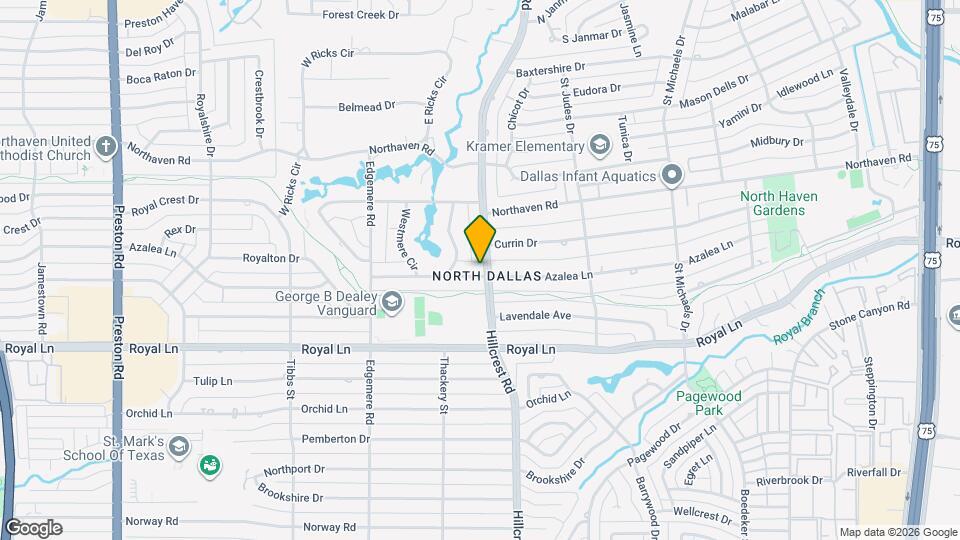 6815 Azalea Ln Map and Location Details