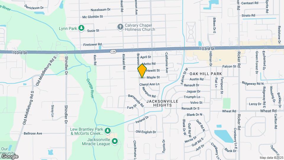 8254 Maple St Map and Location Details