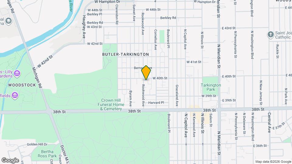 3947 Rookwood Ave Mapa y Detalles de la Ubicación