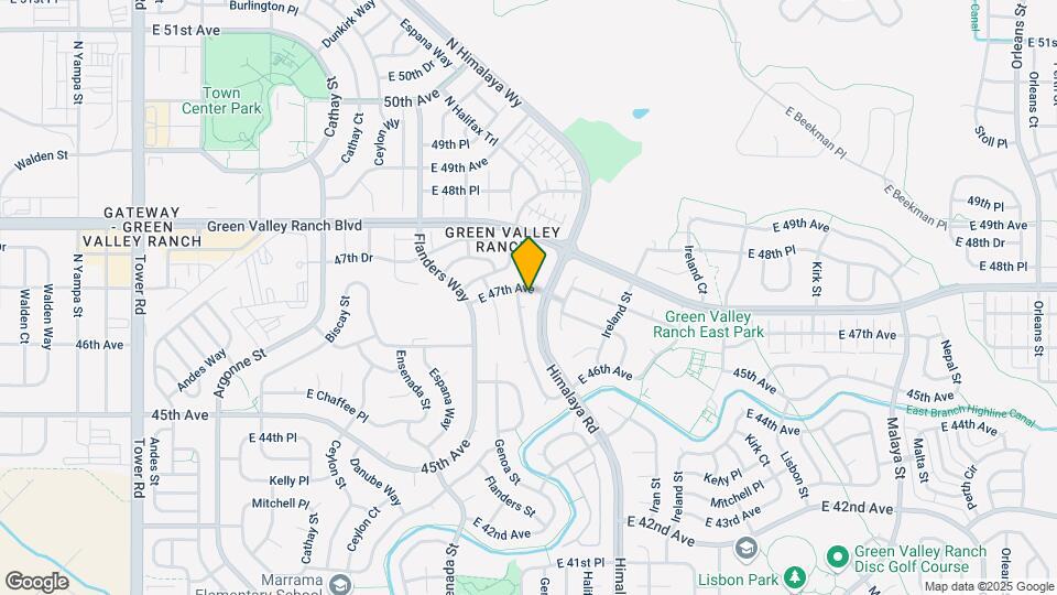 4692 Gibraltar St Map and Location Details