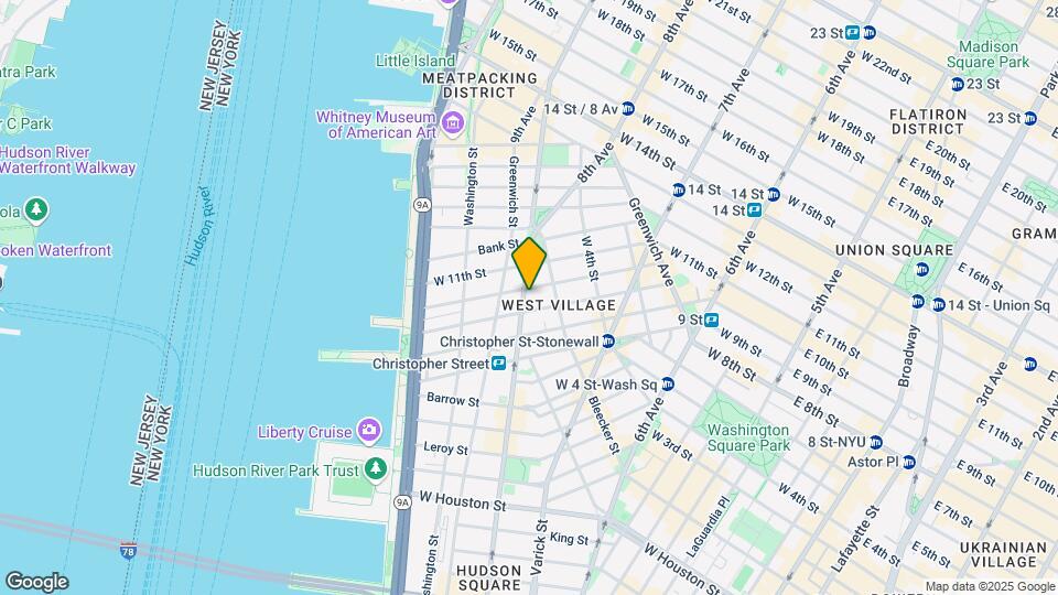 548 Hudson St Map and Location Details