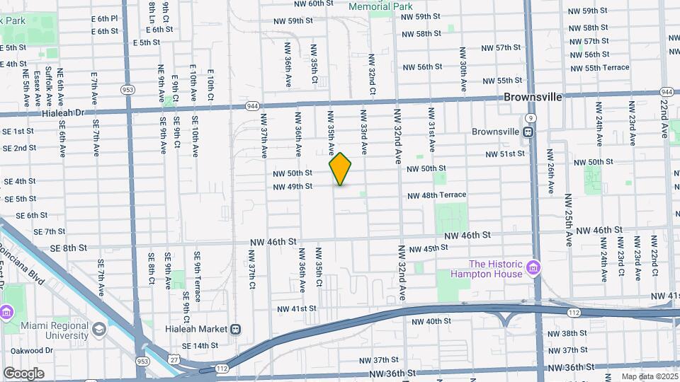 3376 NW 49th St Map and Location Details