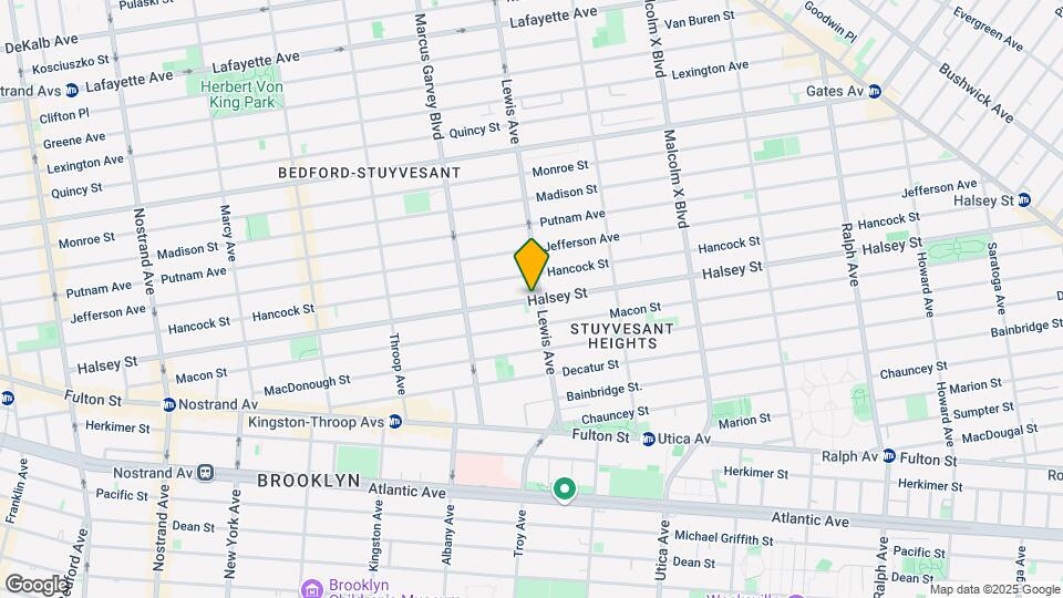 463 Halsey St Mapa y Detalles de la Ubicación
