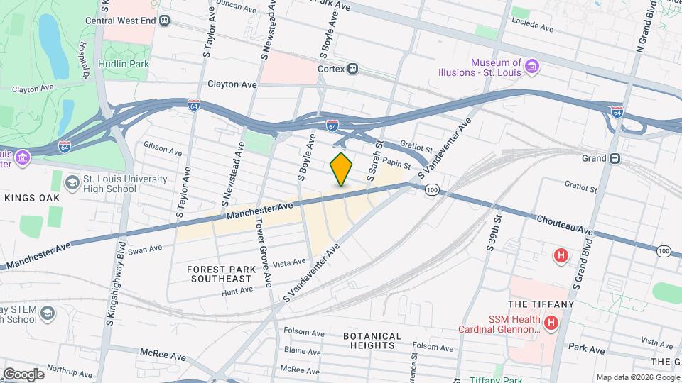 4137 Manchester Ave, Unit 4137 Manchester Ave 2F Mapa y Detalles de la Ubicación