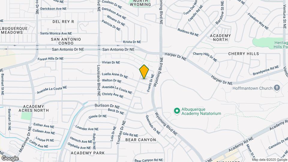 7409 Luella Anne Dr NE Mapa y Detalles de la Ubicación