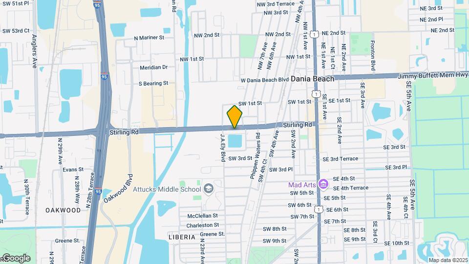 741 Stirling Rd, Unit B2 Map and Location Details