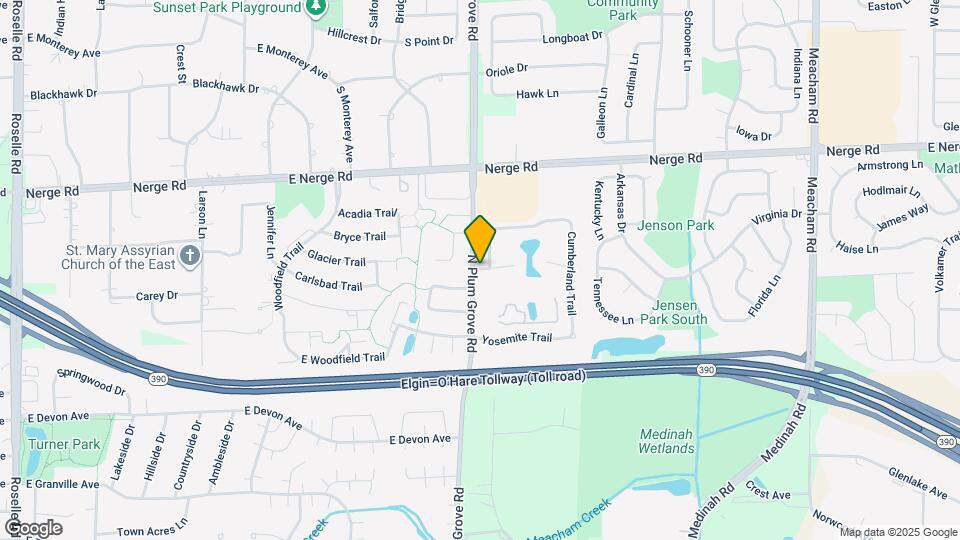 811 Cross Creek Ct Map and Location Details