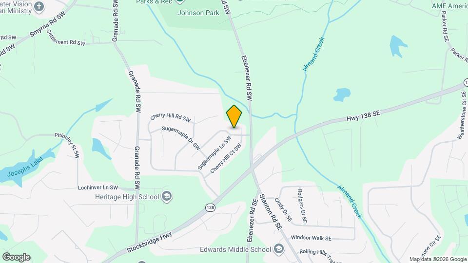 1569 Cherry Hill Ln SW Mapa y Detalles de la Ubicación
