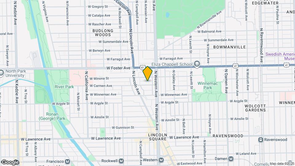 2432 W Carmen Ave Map and Location Details