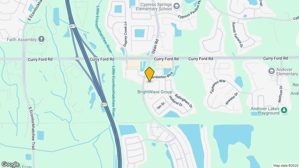 10414 Andover Point Cir Map and Location Details