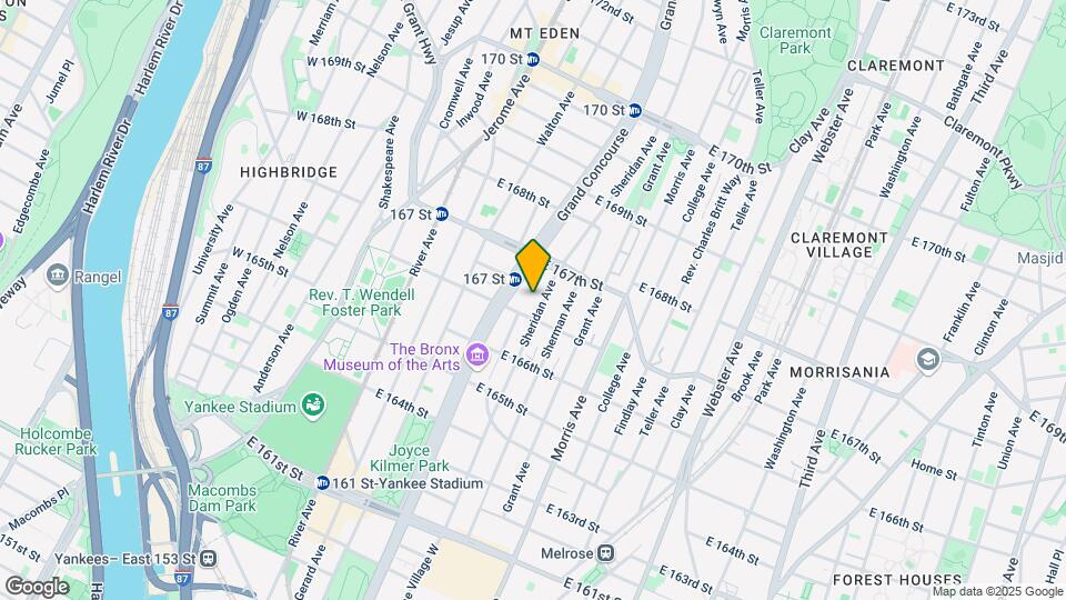 185 McClellan St Mapa y Detalles de la Ubicación