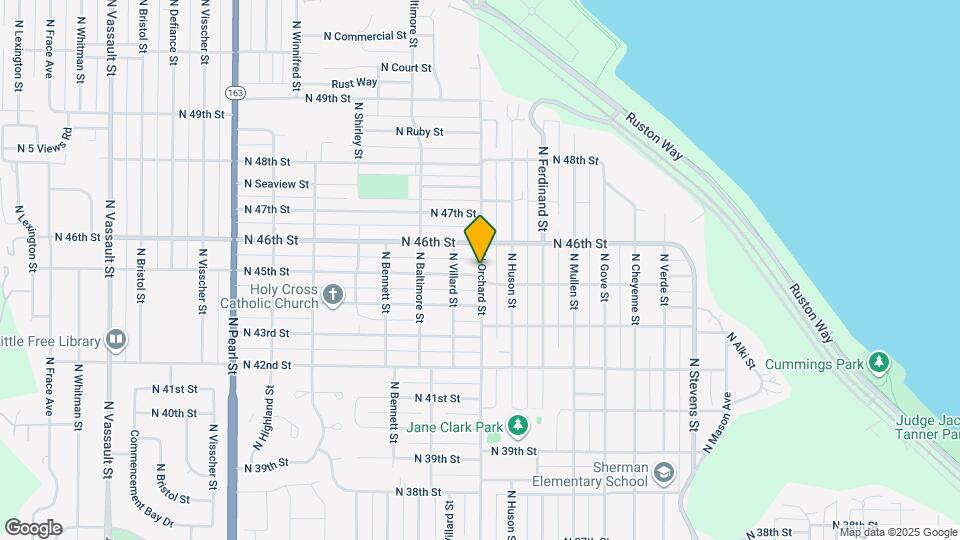 5101 N 45th St Map and Location Details