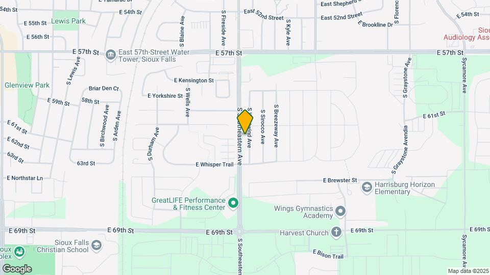 5411 S Huntwood Ave Mapa y Detalles de la Ubicación