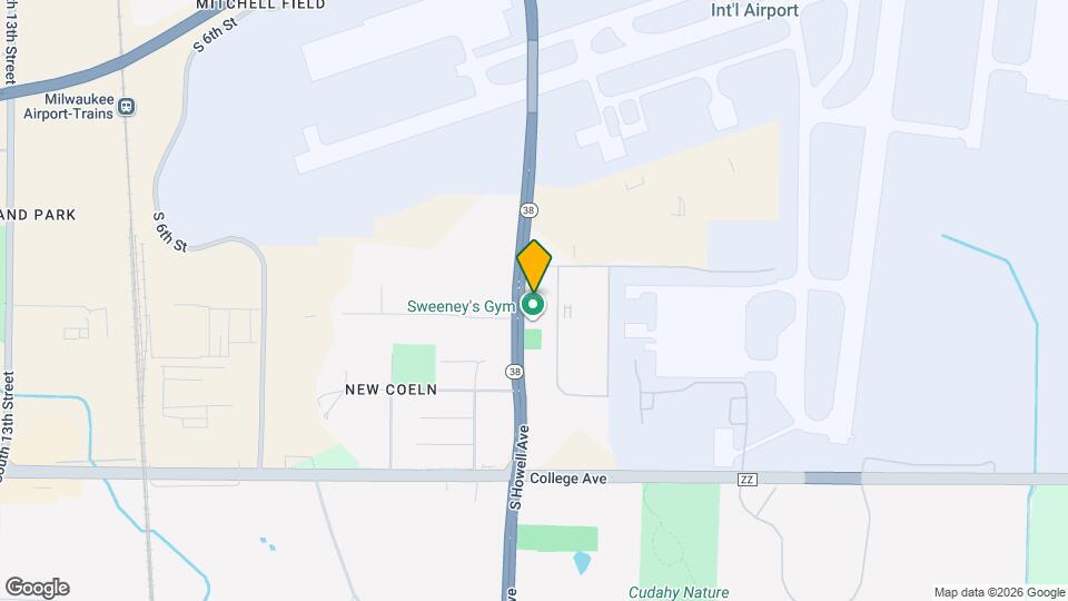 6026 S Howell Ave Map and Location Details