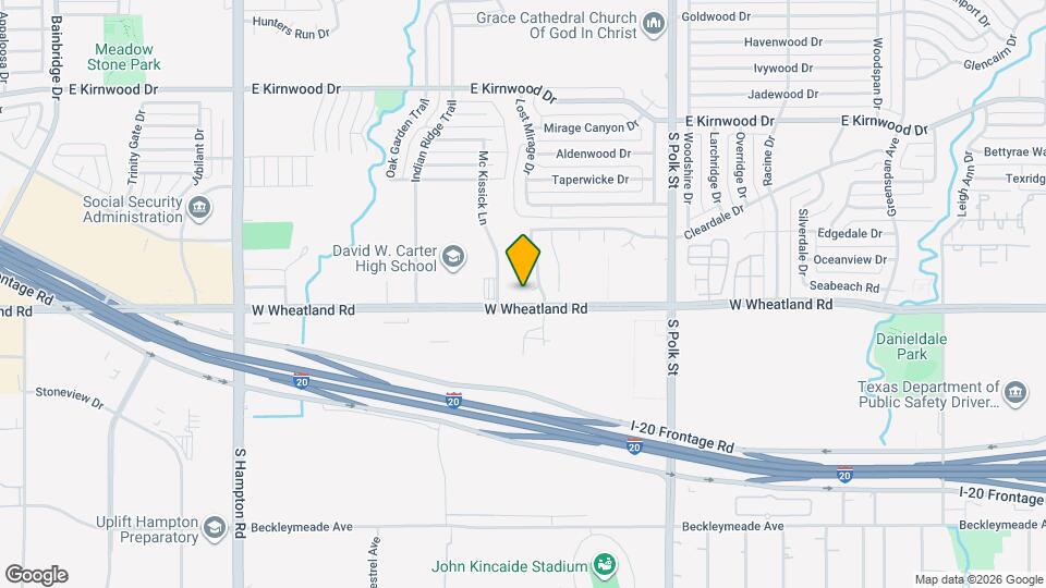 1417 Marena Moore Way Map and Location Details